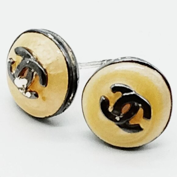 Authentic Chanel Earrings - Picture 1 of 6